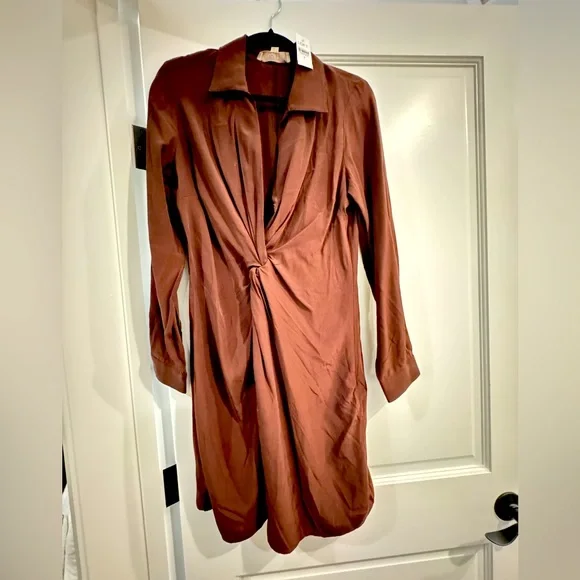 brown dress loft Women's Brown Dresses: Casual, Work & Vacation Styles
